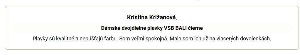 recenzia plavky versabe
