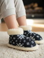 Detské papuče model 48 sivá vločka