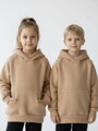 Zateplená detská mikina VSB KIDS béžová 