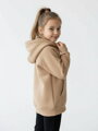 Zateplená detská mikina VSB KIDS béžová 
