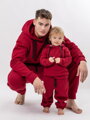 Detská tepláková súprava VSB KIDS bordo 
