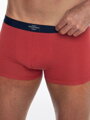 Bodkované pánske červené boxerky 41277-33X-M