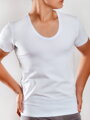 Sťahujúce pánske tričko VSB-PN 1903  pod košeľu biele 