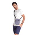 Pánska kožená CROSSBODY taška 1115-TGH navy