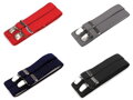 Traky šírka 3 cm dĺžka 125 cm 650255 tmavo-modré s bodkami