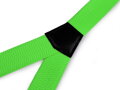 Traky dĺžka 120 cm šírka 4 cm vzor neon zelená 650367