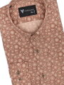 Luxusná pánska košeľa VS-PK-1905 hnedá  