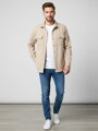 Pánska košeľová bunda VSB CASUAL béžová 