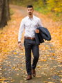 Pánska košeľa v slim fit strihu - VS-PK-1709