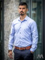 Pánska košeľa VS-PK-1853 farba svetlý jeans