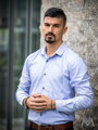 Pánska košeľa VS-PK-1853 farba svetlý jeans