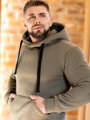 Pánska mikina VSB HOODIE khaki 