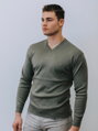 Pánsky sveter N14 olivový