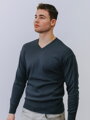 Pánsky sveter 05 tmavo modrý