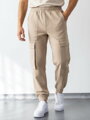 Pánske béžové nohavice VSB CARGO MAN