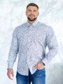 Luxusná pánska bavlnená košeľa SLIM FIT STRIH VS-PK-1716