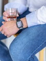 Luxusná pánska košeľa biela s dvojitým golierom 