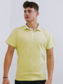 Pánske POLO tričko VSB VUGO v pastelovo-žltej farbe 