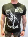 Pánske tričko Rude DOGS - čierne