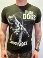 Pánske tričko Rude DOGS - čierne