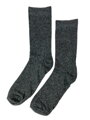Tmavo-šedé dámske ponožky vysoké