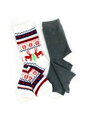 Dvojpack dámske vianočné ponožky 
