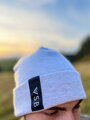Štýlová unisex čiapka VSB BEANIE COLLECTION sivá 
