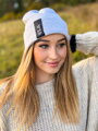 Štýlová unisex čiapka VSB BEANIE COLLECTION sivá 