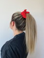 Scrunchie VSB gumka do vlasov červená