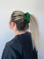 Scrunchie VSB gumka do vlasov smaragdová