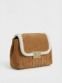 Dámska crossbody camel kabelka 