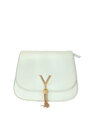 Štýlová dámska crossbody krémová kabelka
