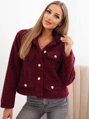 Dámska prechodná bunda ART0029 burgundy 