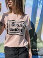 Dámske tričko MFY GIRLS UNIQUE ružové 