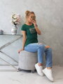 Dámske tričko s potlačou MILANO 67838 zelené