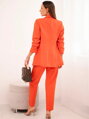 Dámsky elegantný komplet 80172K ORANGE