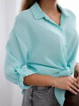 Mušelínová oversize košeľa 65622