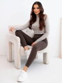 Dámske elastické legíny s L25001 vysokým pásom 