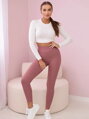 Dámske BABYPINK mierne oteplené legíny