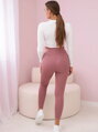 Dámske BABYPINK mierne oteplené legíny