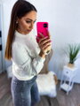 Sportliche Steppjacke in Weiß