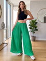 Plisované volné nohavice GREEN 
