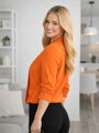 Blejzer v oranžovej farbe 
