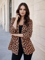 Dámske leopardie sako 
