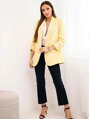 Dámske sako citronové 9709 