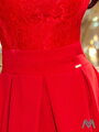 dámske šaty, pohodlné, krásne šaty, večerné šaty, šaty na svadbu, šaty na ples, červené šaty, čipkované šaty, červené šaty