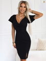 Elegantné čierne šaty NINA 479-9