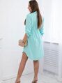 Dámske košeľové mentolové šaty IT-16