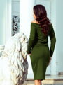 Dámske puzdrové šaty RAYA 225-1 zelené