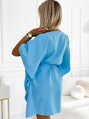 Trendy dámske šaty 287-26 v babyblue farbe
